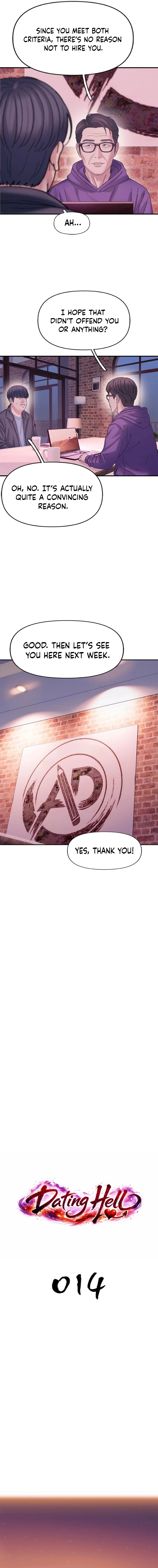 Read Dating Hell chapter 14 image 7 on Lezhin