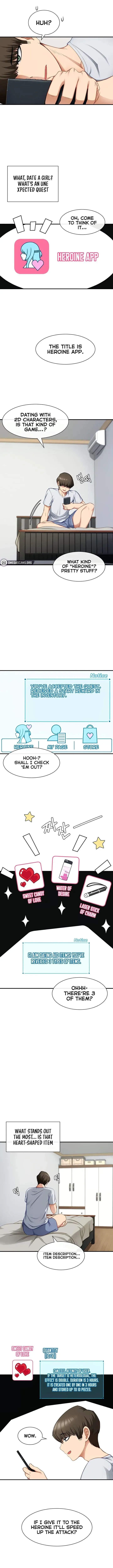 Read Dating Quest chapter 1 image 6 on Lezhin
