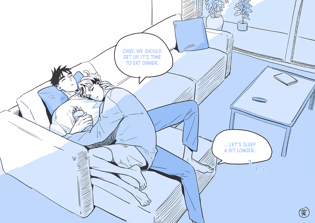 Read Day Off chapter 32.6 image 8 on Lezhin