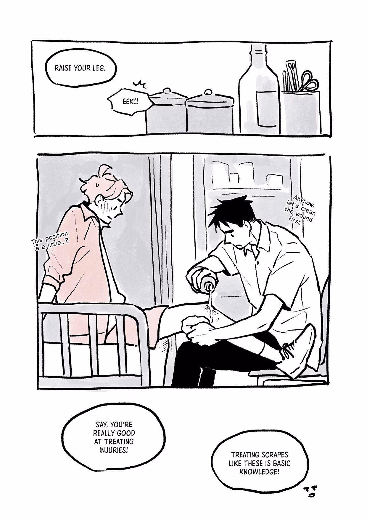 Read Day Off chapter 32.8 image 16 on Lezhin