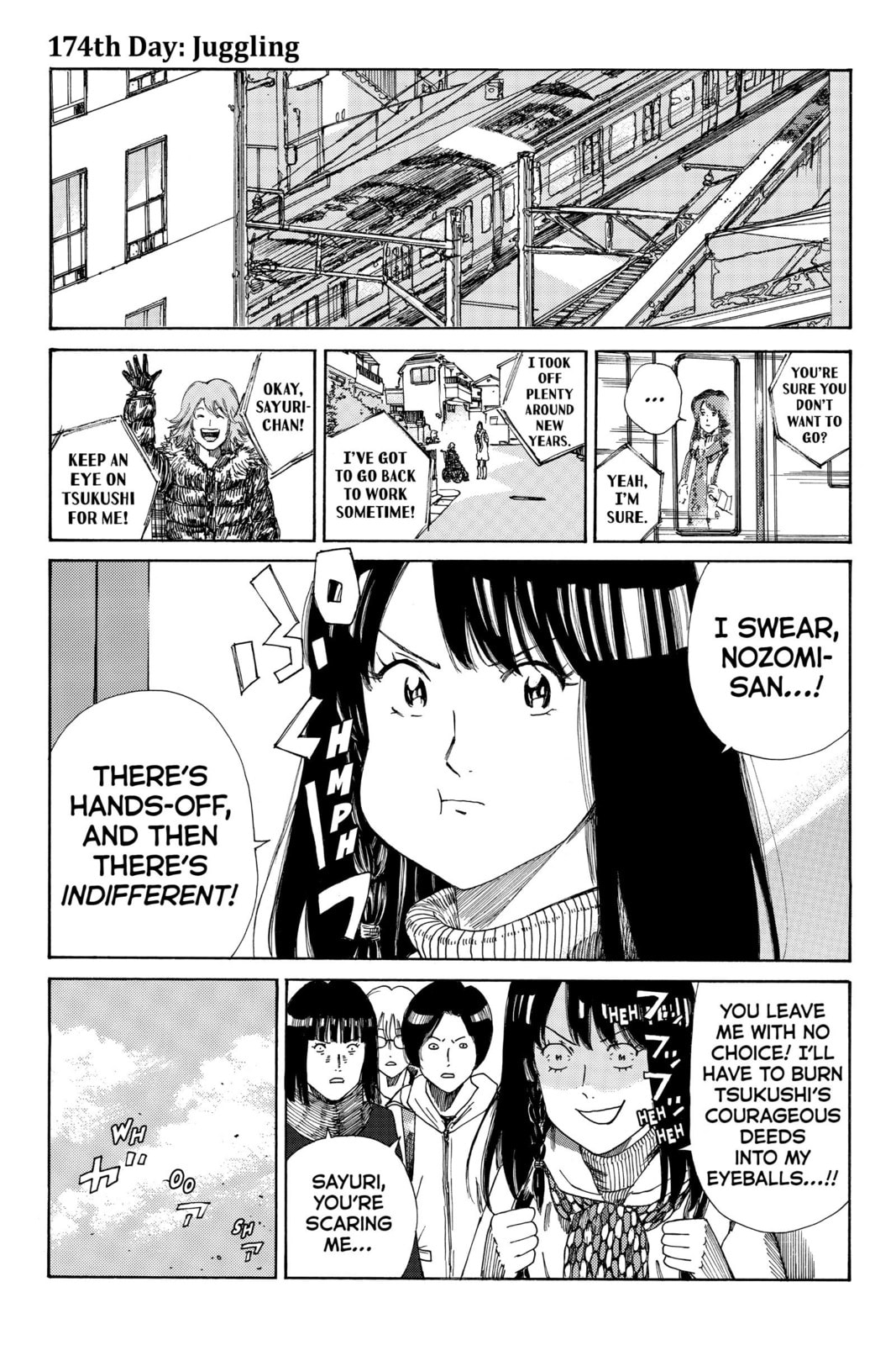 Read DAYS chapter 174 image 0 on Lezhin