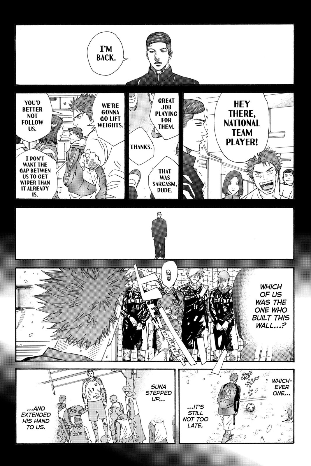Read DAYS chapter 256 image 8 on Lezhin