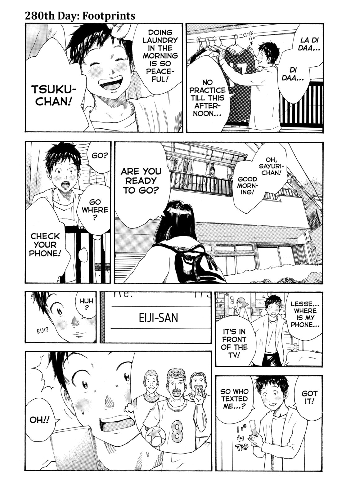 Read DAYS chapter 280 image 0 on Lezhin