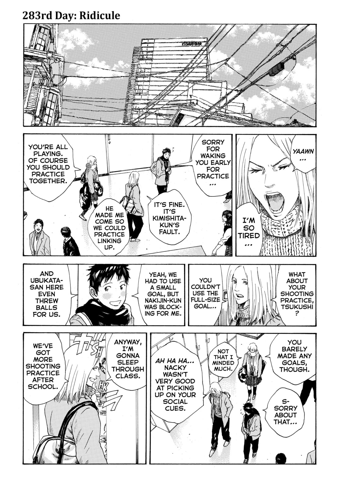 Read DAYS chapter 283 image 0 on Lezhin