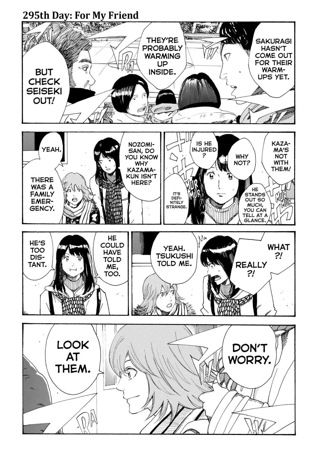Read DAYS chapter 295 image 0 on Lezhin