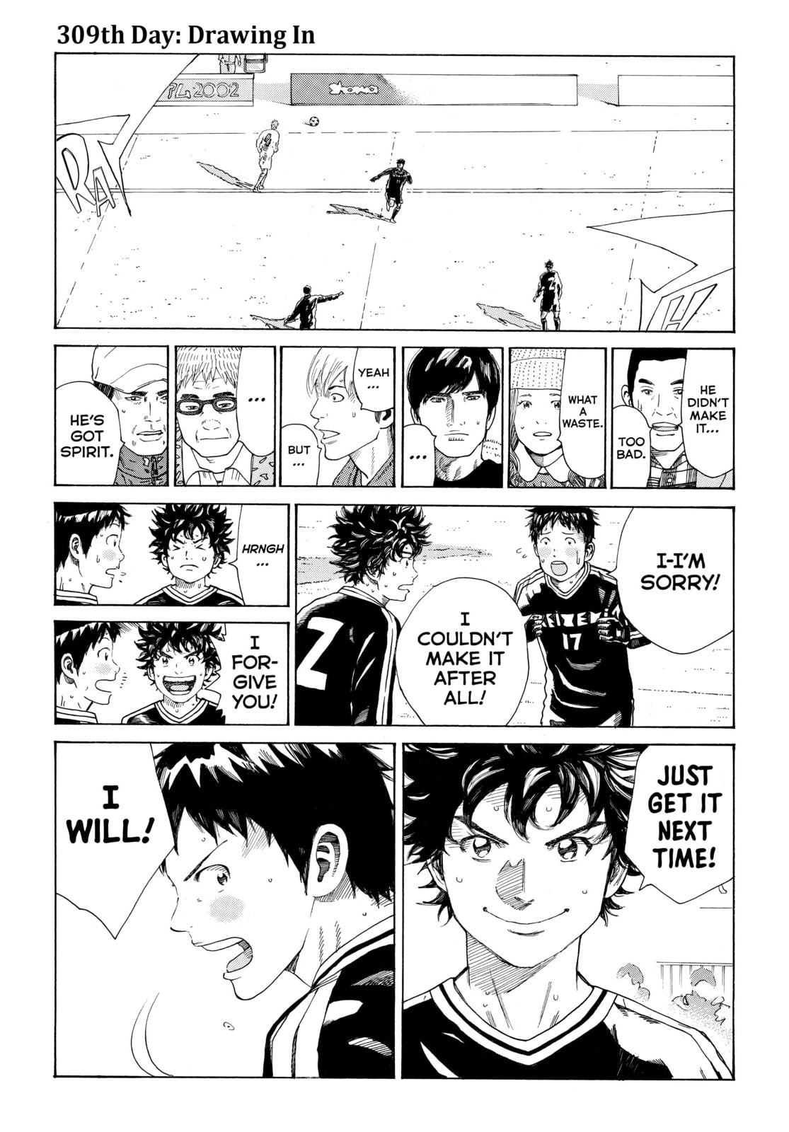 Read DAYS chapter 309 image 0 on Lezhin