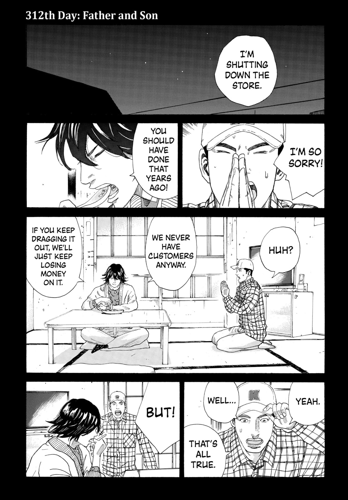 Read DAYS chapter 312 image 0 on Lezhin