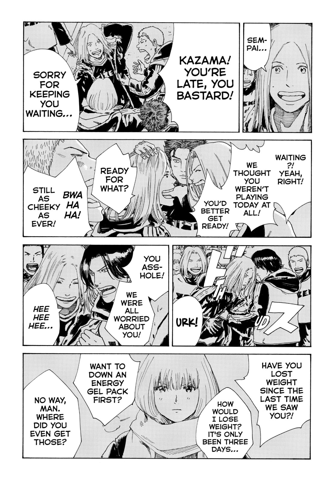 Read DAYS chapter 345 image 3 on Lezhin