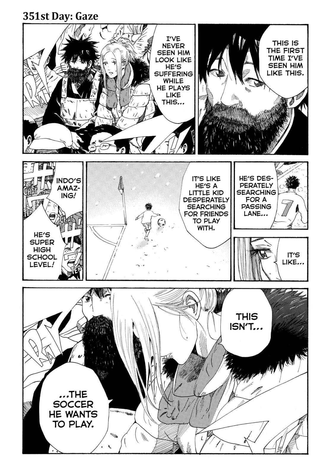 Read DAYS chapter 351 image 0 on Lezhin