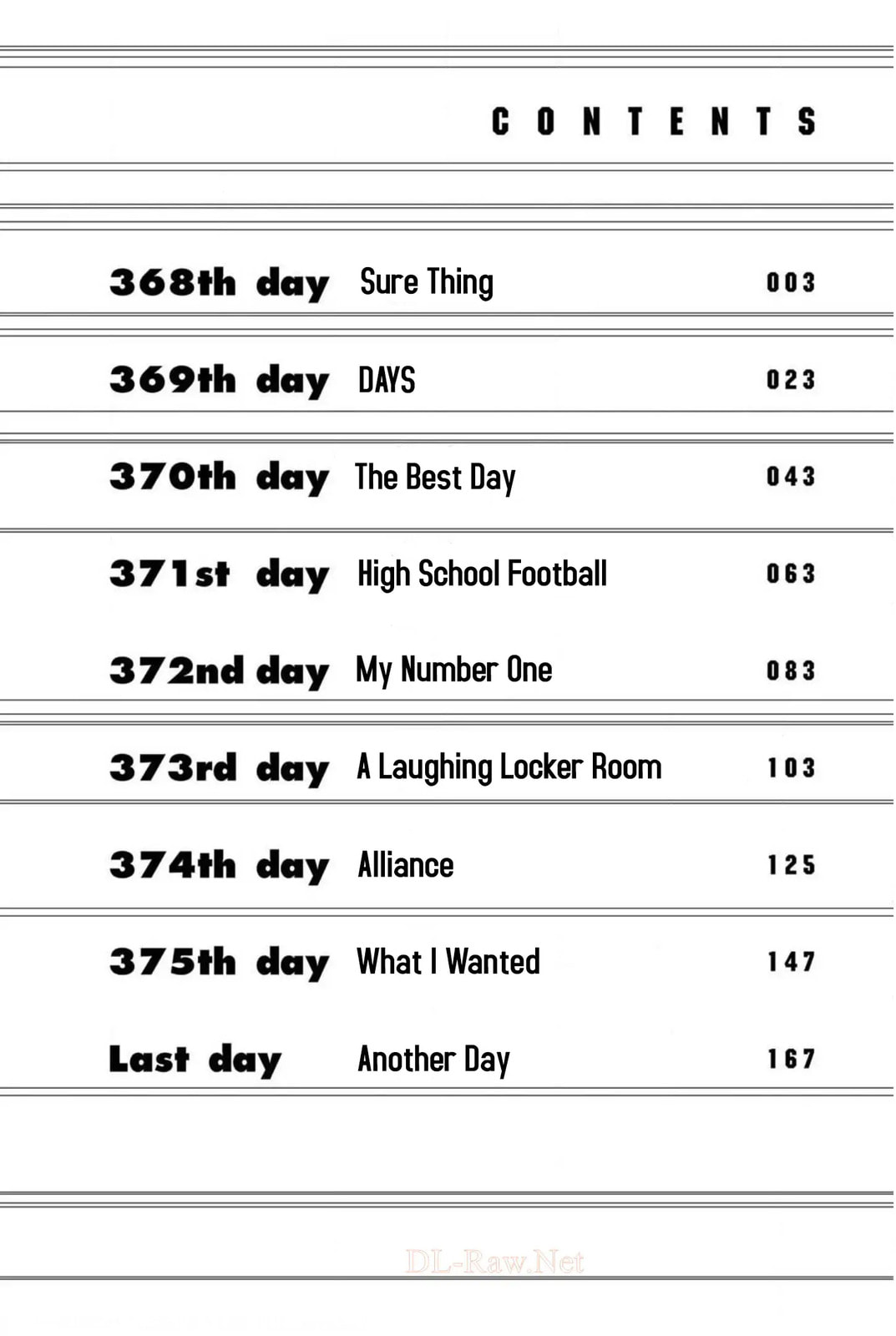 Read DAYS chapter 368 image 3 on Lezhin