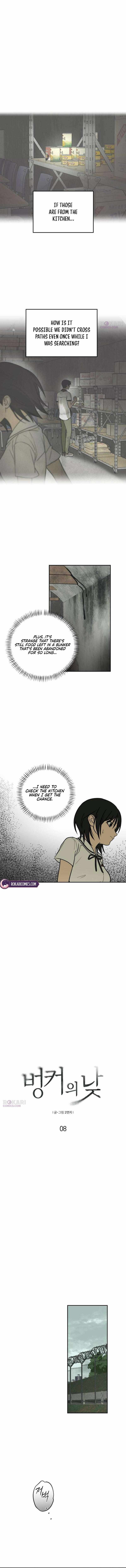 Read Daytime in the Bunker chapter 8 image 4 on Lezhin