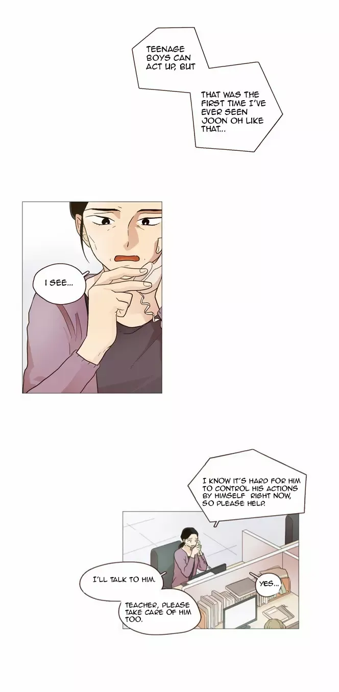Read Daytime Moon chapter 12 image 16 on Lezhin