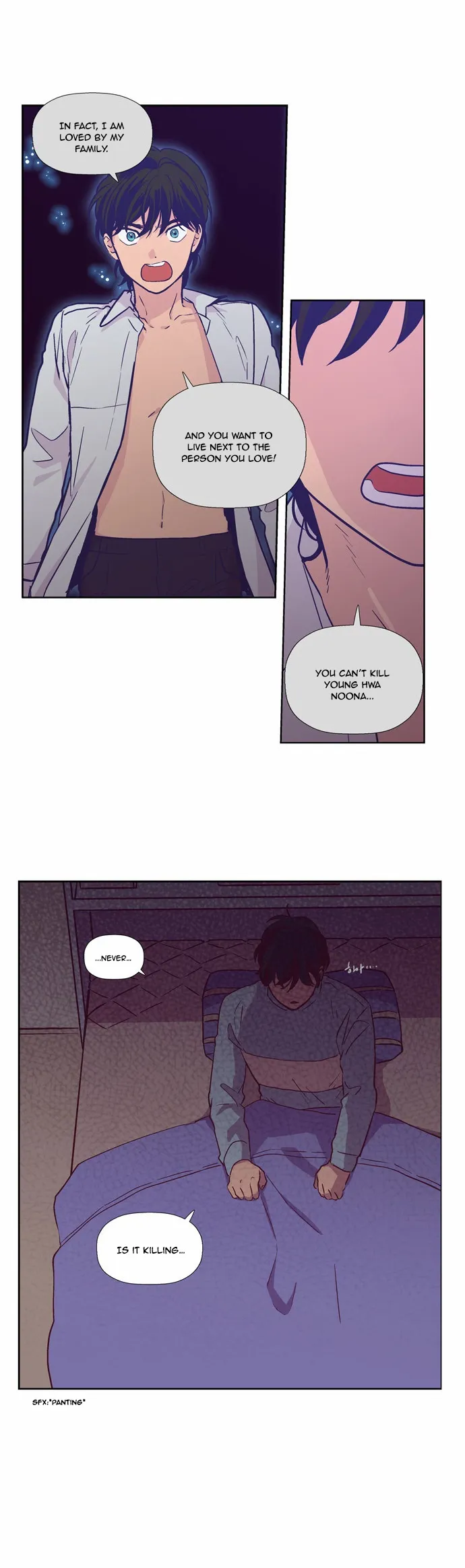 Read Daytime Moon chapter 126 image 14 on Lezhin