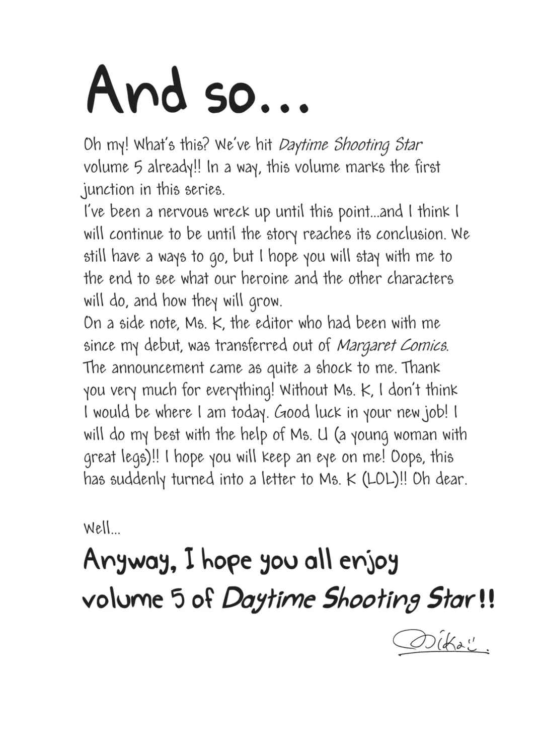 Read Daytime Shooting Star chapter 29 image 2 on Lezhin