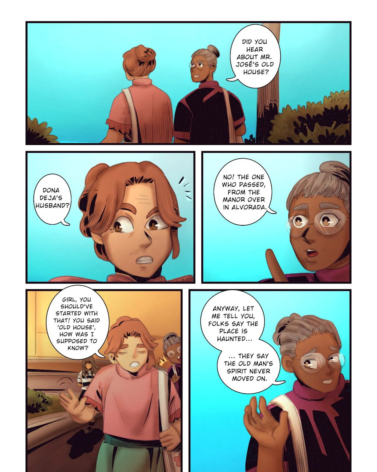 De volta para o presente Chapter 1 page 3 - 
