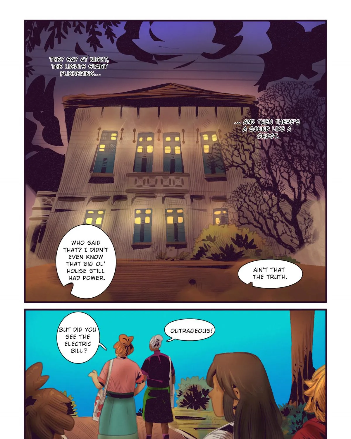 De volta para o presente Chapter 1 page 5 - 