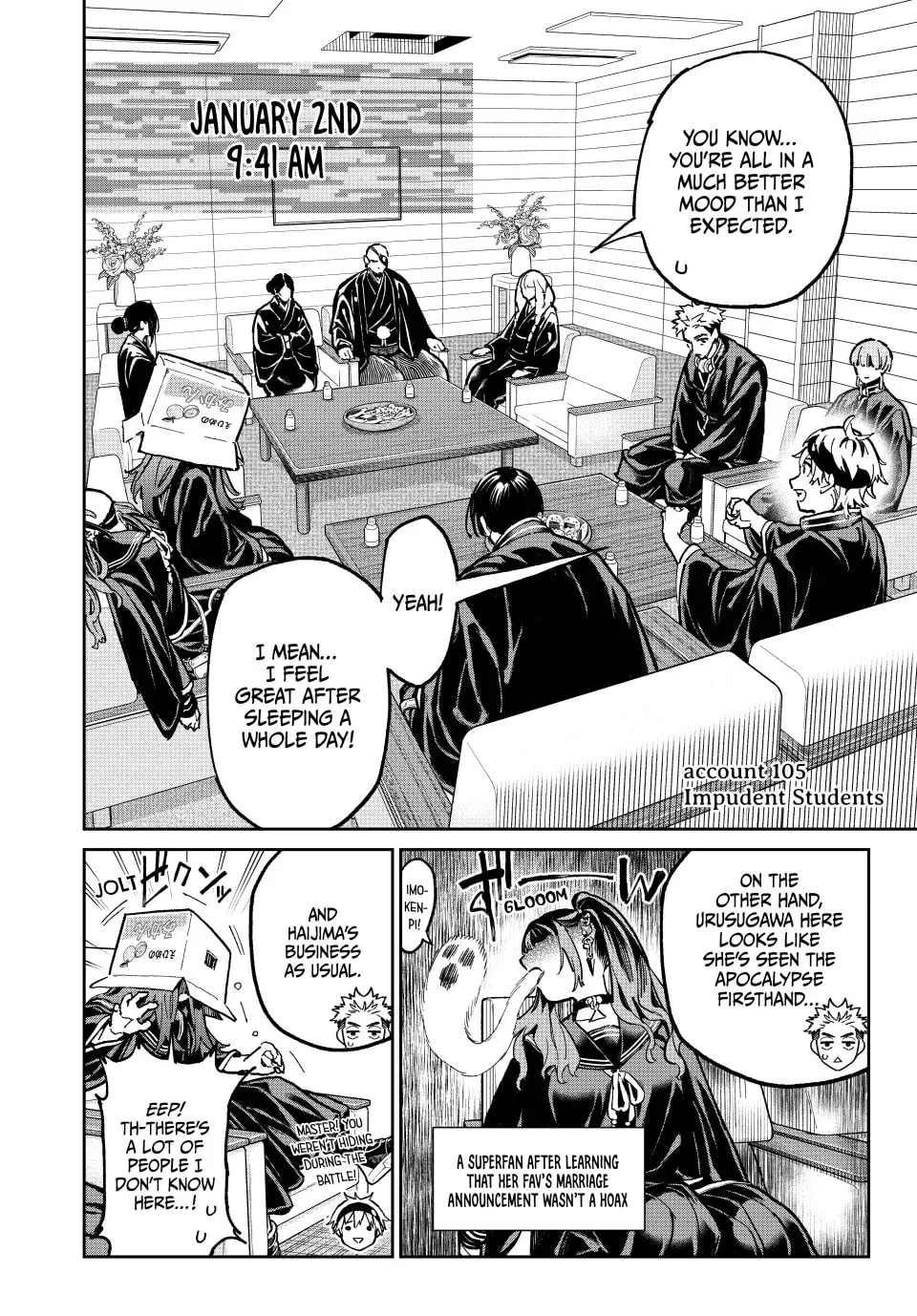 Read Dead Account chapter 105 image 1 on Lezhin