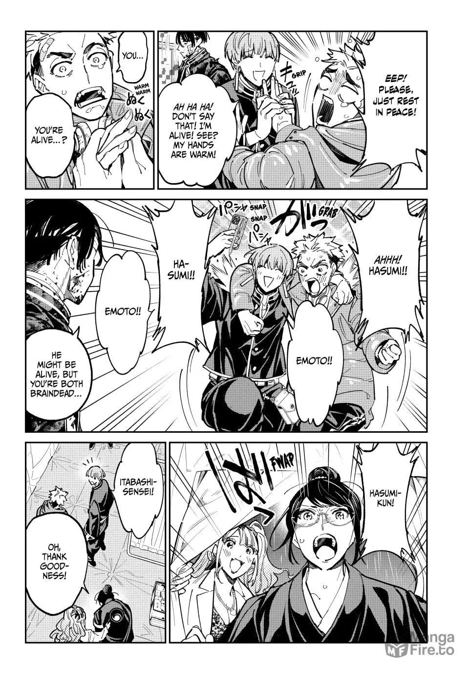 Read Dead Account chapter 81 image 2 on Lezhin