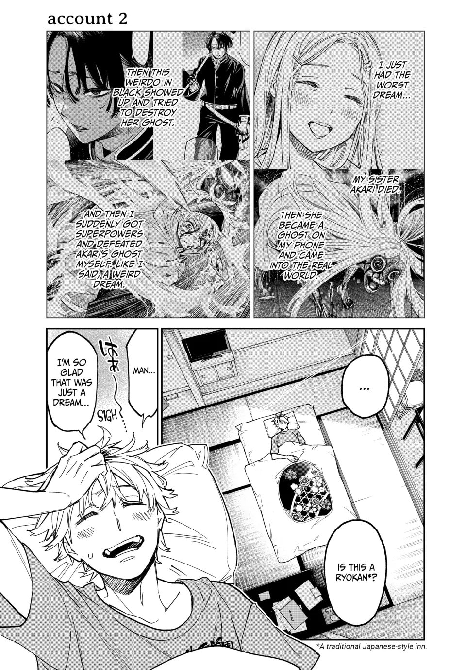 Read Dead Account chapter 2 image 0 on Lezhin