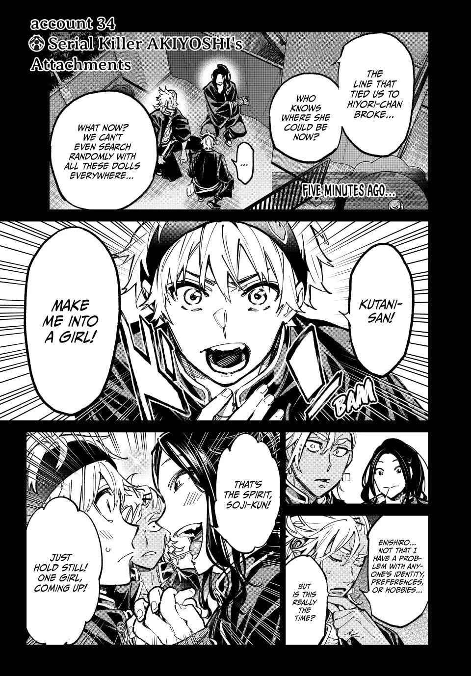 Read Dead Account chapter 34 image 0 on Lezhin