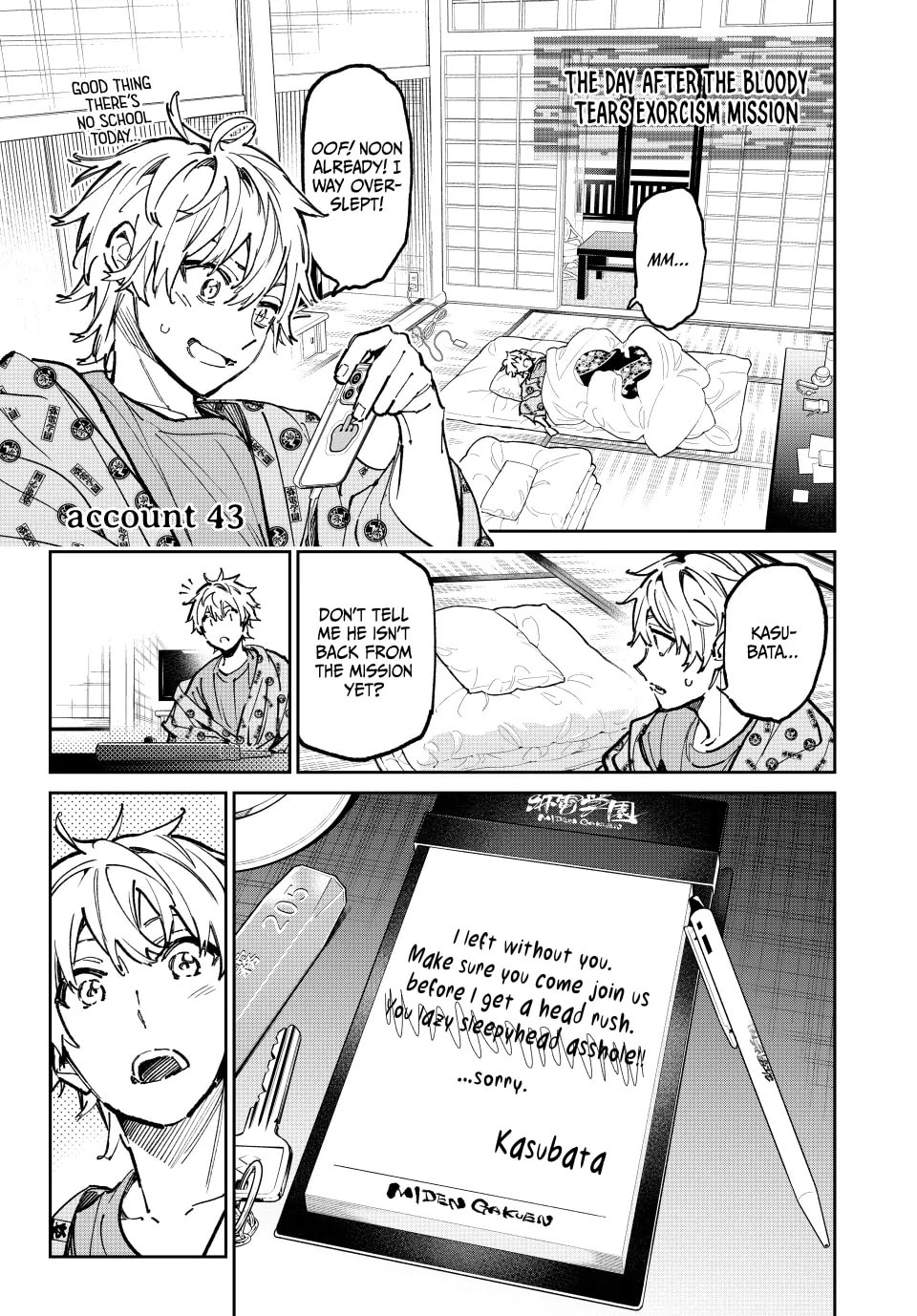 Read Dead Account chapter 43 image 0 on Lezhin