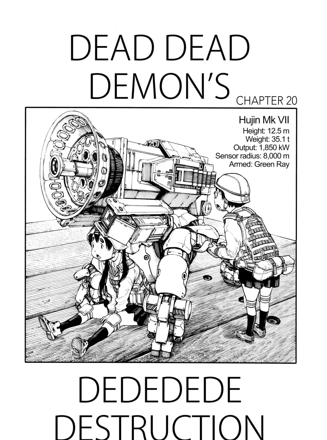 Dead Dead Demon's Dededede Destruction Chapter 20 page 1 - 