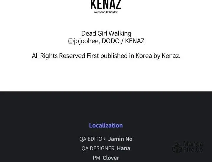 Read Dead Girl Walking chapter 14 image 98 on Lezhin