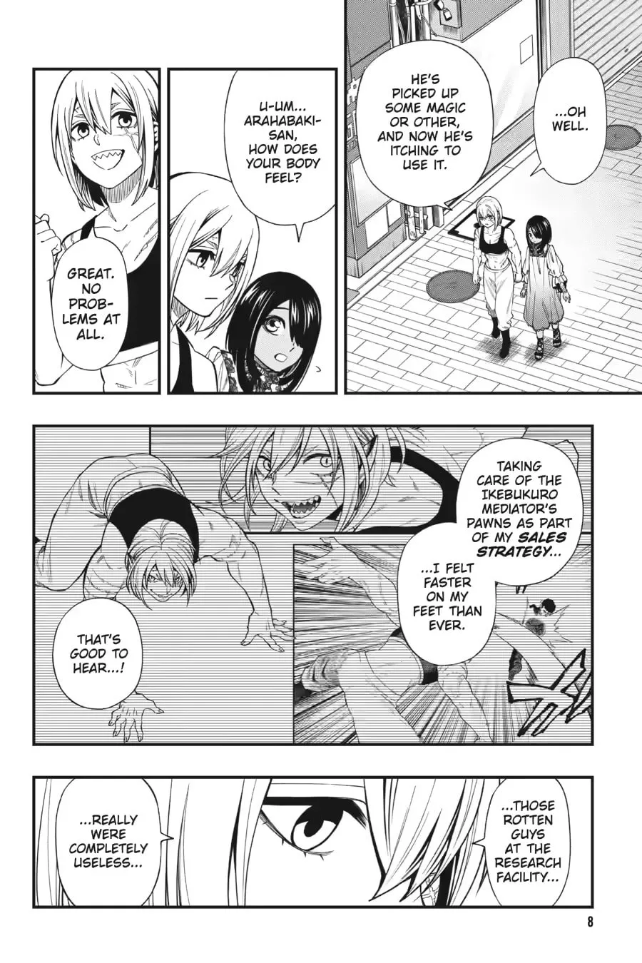 Dead Mount Death Play Chapter 129 page 8 - 