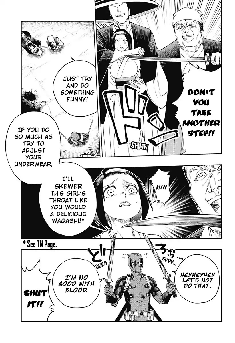 Read Deadpool: Samurai chapter 0 image 17 on Lezhin