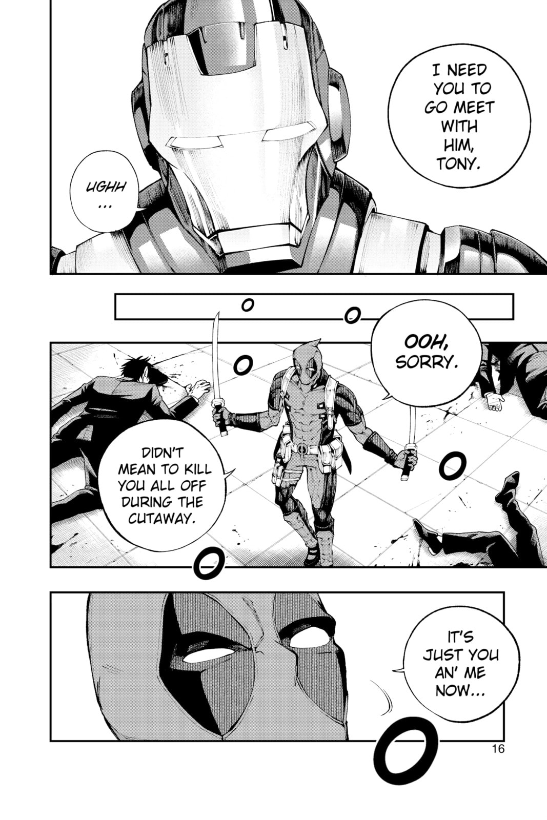 Read Deadpool: Samurai chapter 1 image 11 on Lezhin