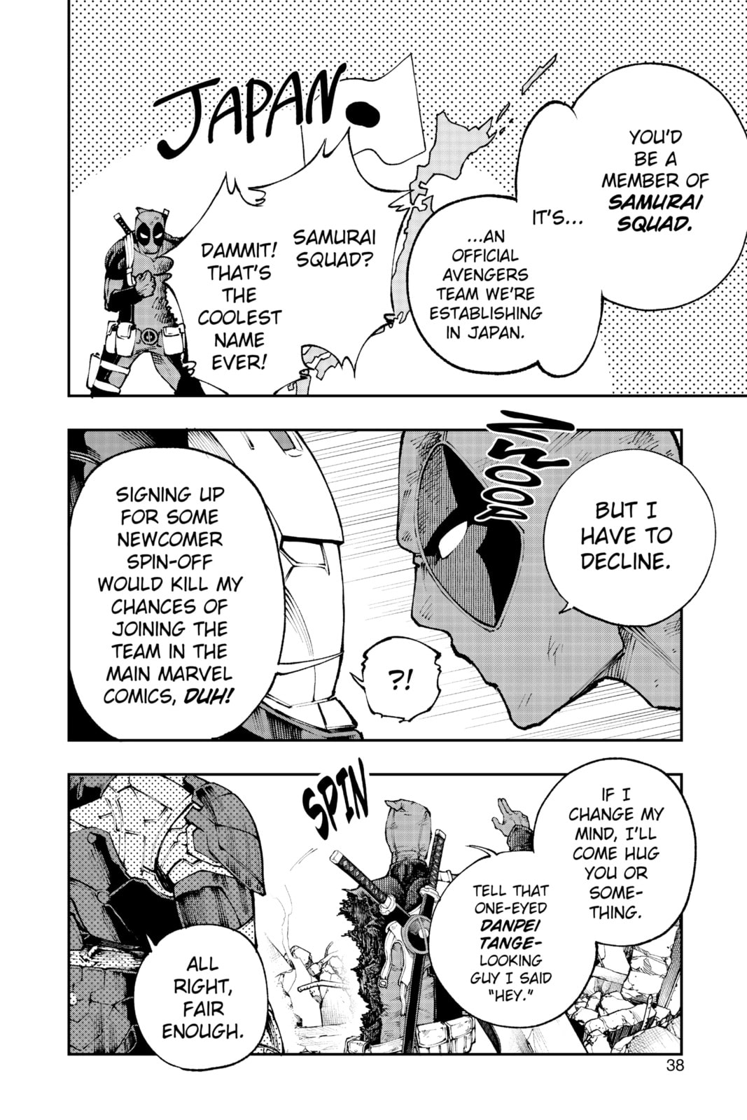 Read Deadpool: Samurai chapter 1 image 32 on Lezhin