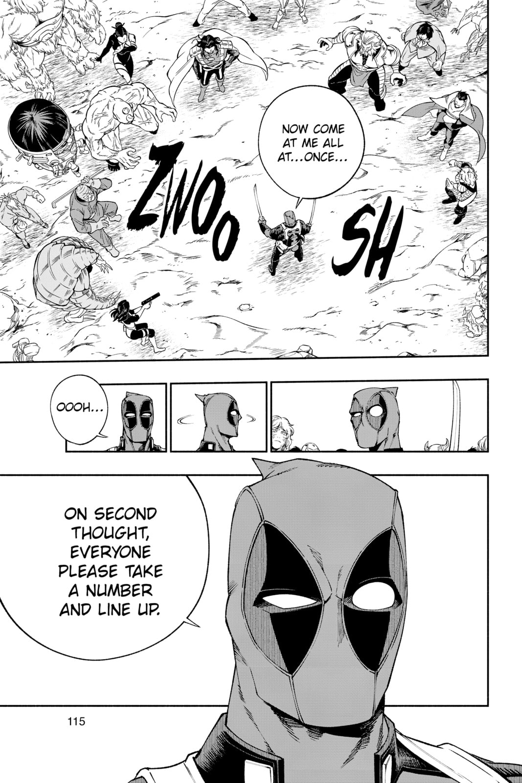 Read Deadpool: Samurai chapter 12 image 4 on Lezhin