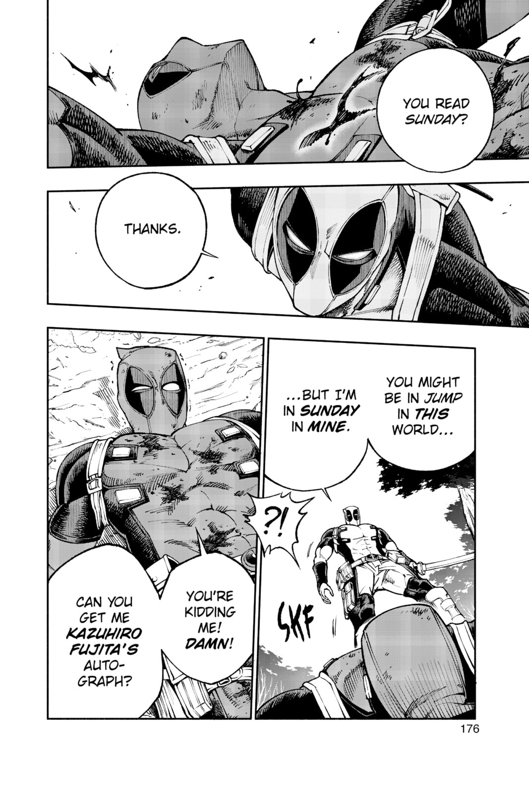 Read Deadpool: Samurai chapter 14 image 12 on Lezhin