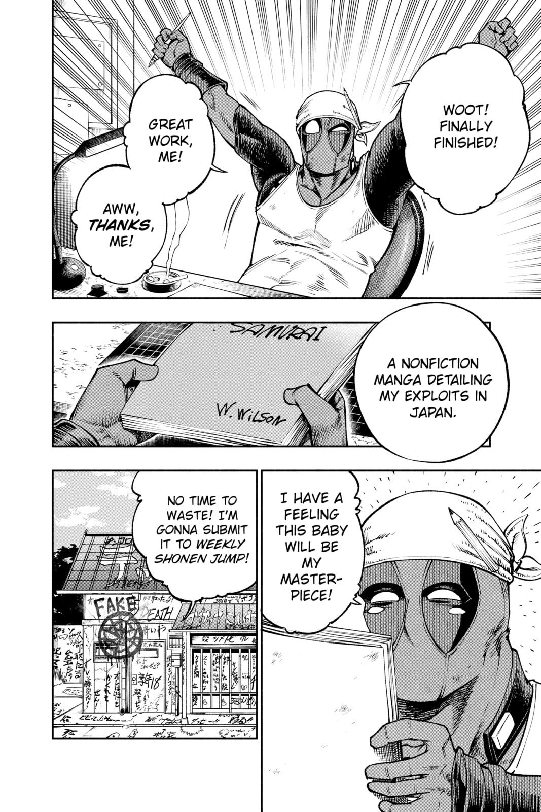 Read Deadpool: Samurai chapter 15 image 15 on Lezhin