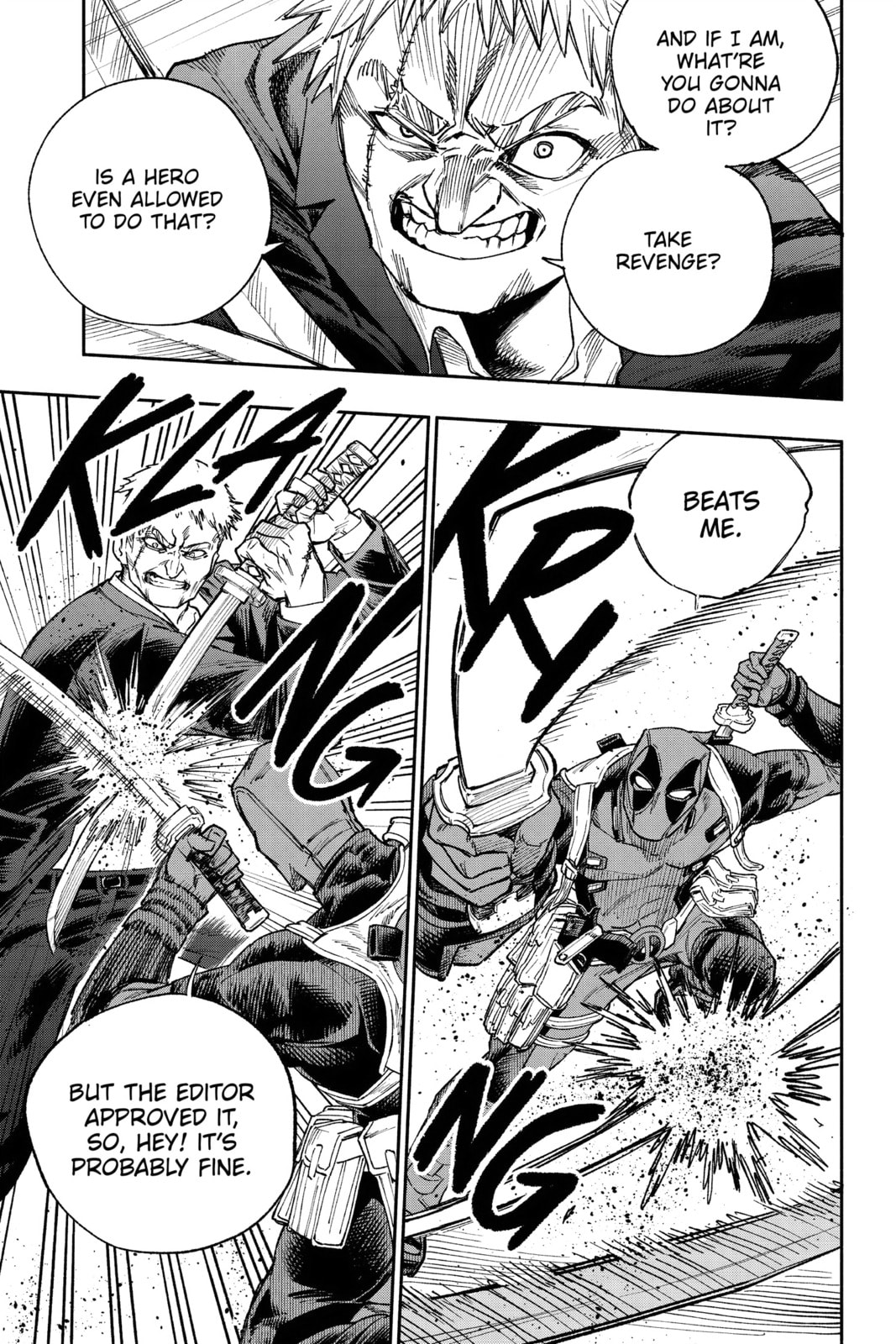 Read Deadpool: Samurai chapter 17 image 23 on Lezhin