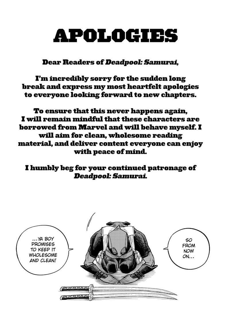 Read Deadpool: Samurai chapter 21 image 1 on Lezhin