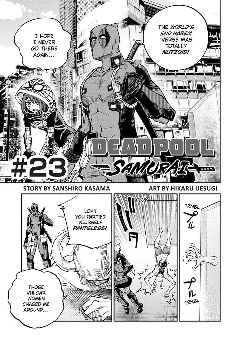 Read Deadpool: Samurai chapter 23 image 1 on Lezhin