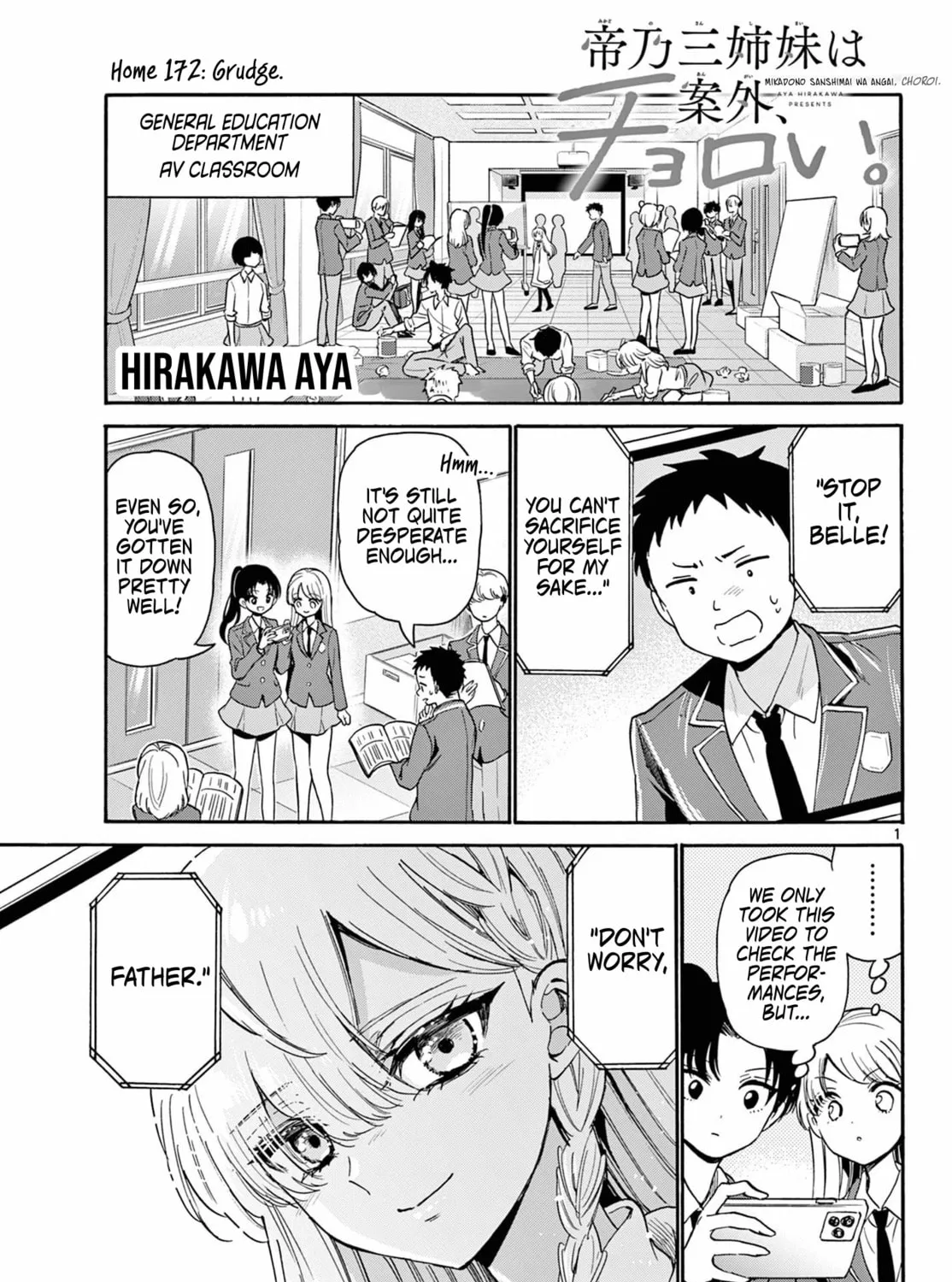 Dealing with Mikadono Sisters Is a Breeze Chapter 172 page 1 - 