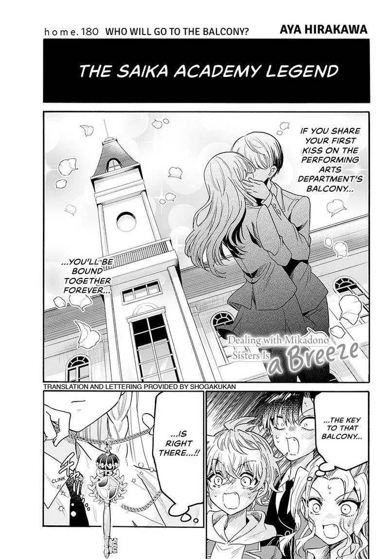 Dealing with Mikadono Sisters Is a Breeze Chapter 180 page 2 - 