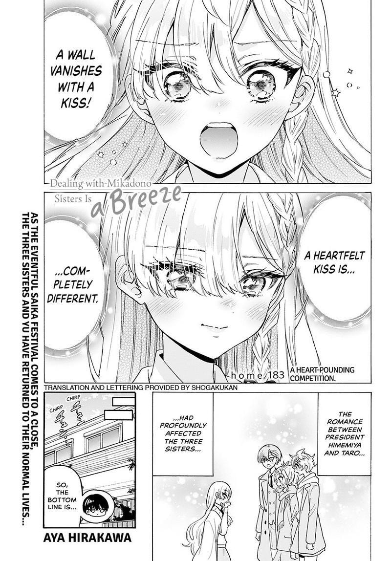 Dealing with Mikadono Sisters Is a Breeze Chapter 183 page 2 - 