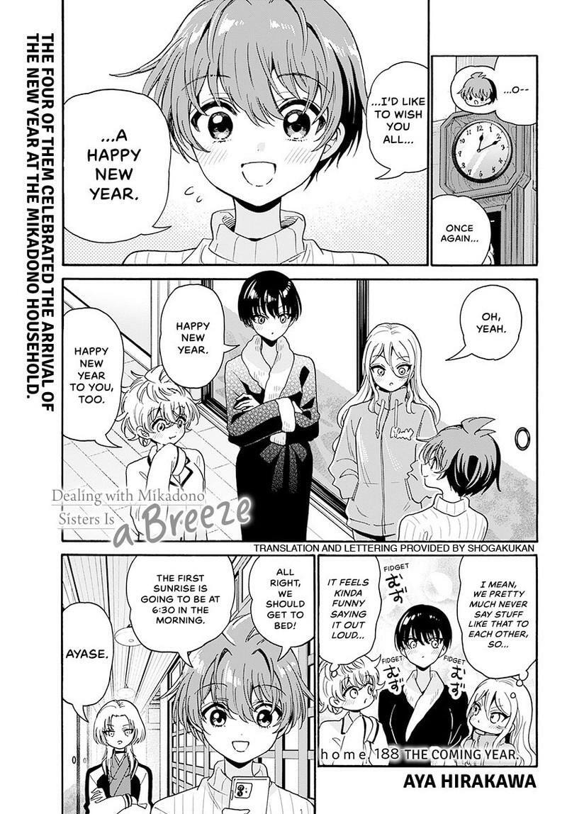 Dealing with Mikadono Sisters Is a Breeze Chapter 188 page 2 - 