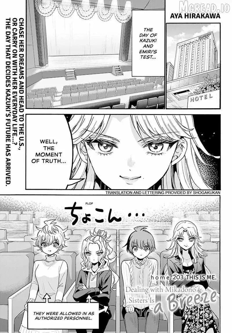 Dealing with Mikadono Sisters Is a Breeze Chapter 203 page 2 - 