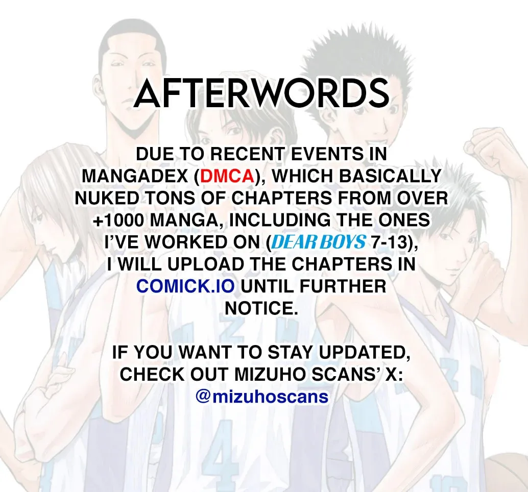 Read Dear Boys chapter 18 image 98 on Lezhin