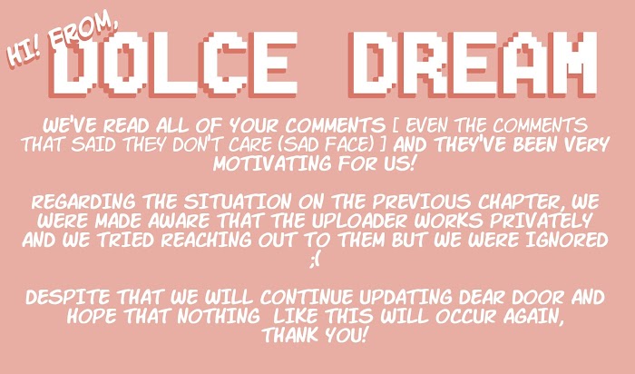 Dear. Door Chapter 26 page 1 - 