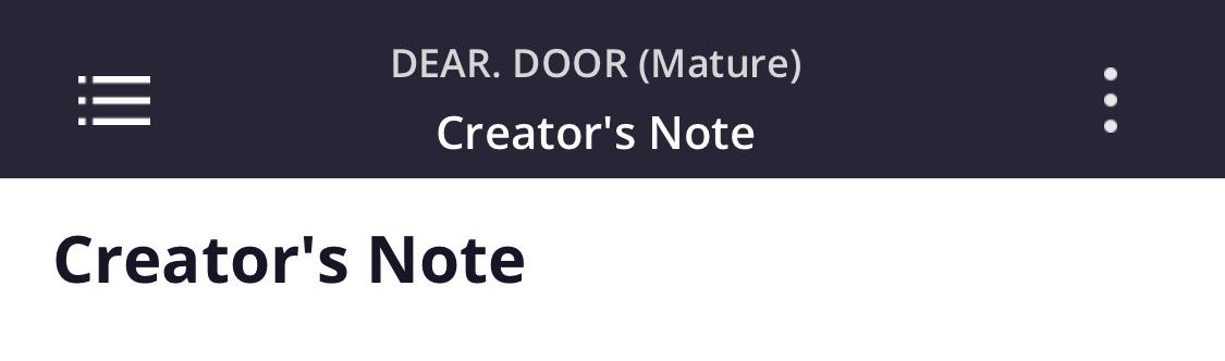 Dear. Door Chapter 33.2 page 2 - 