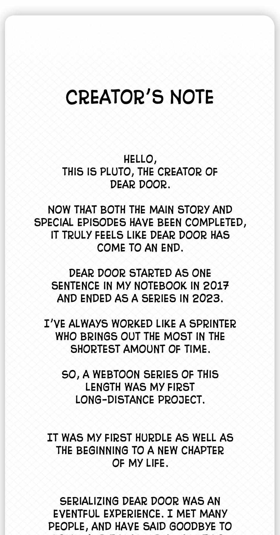 Dear. Door Chapter 33.2 page 4 - 