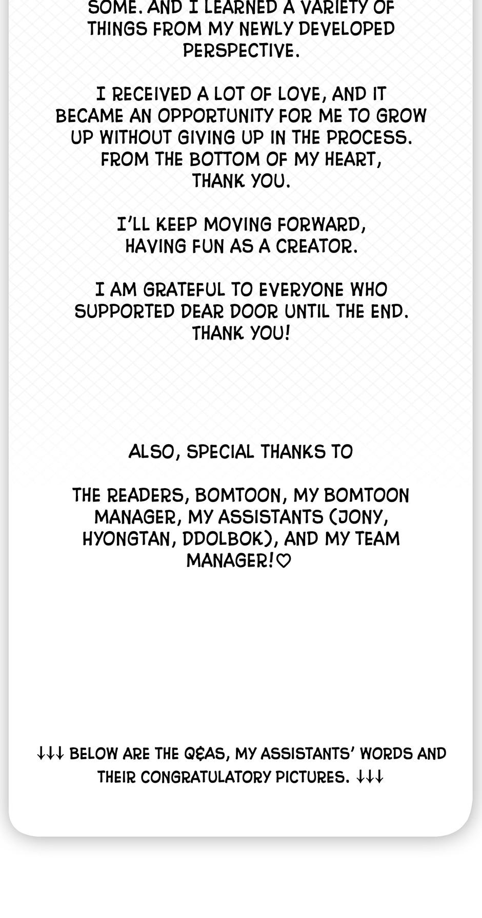 Dear. Door Chapter 33.2 page 5 - 