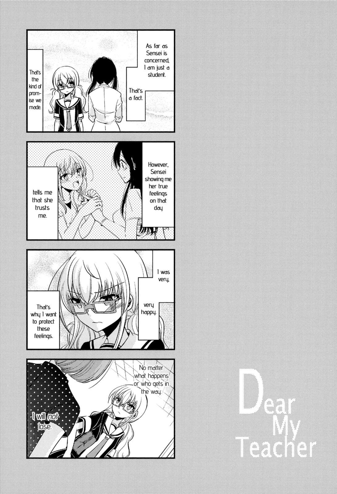 Read Dear My Teacher chapter 4.6 image 11 on Lezhin
