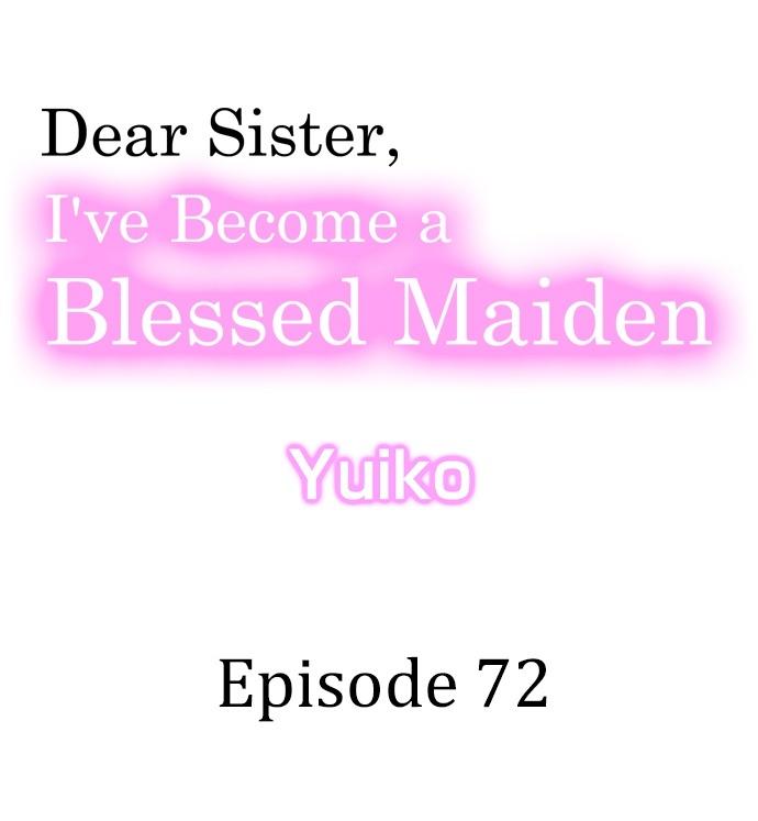 Dear Sister, I've Become a Blessed Maiden Chapter 72 page 2 - 