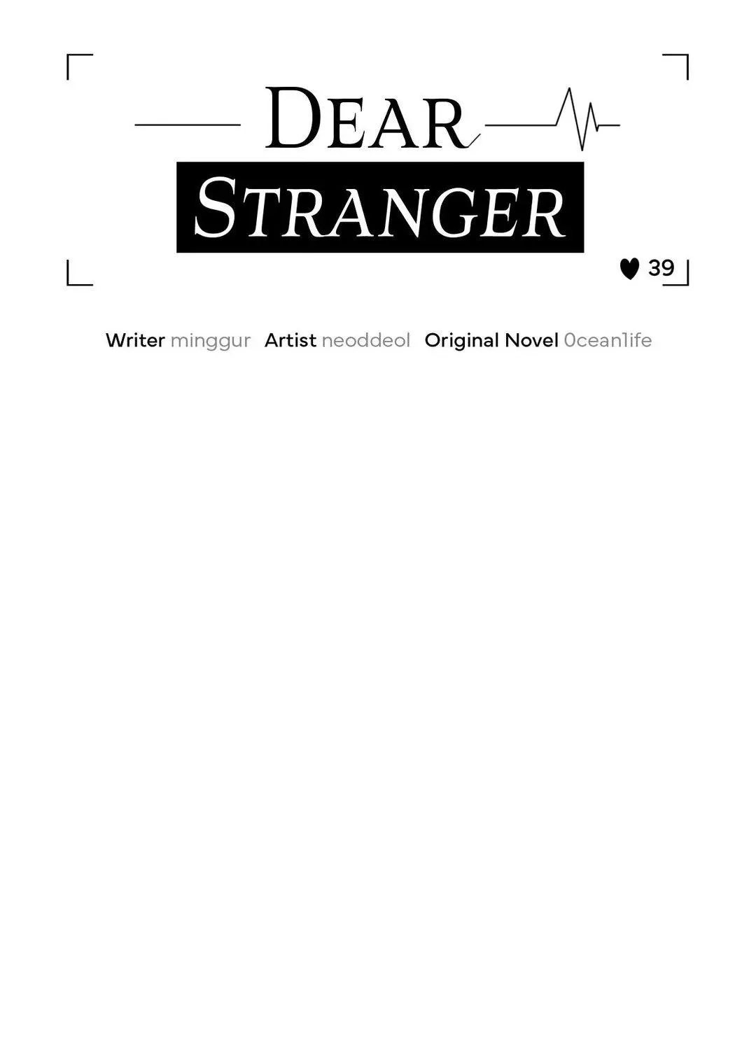 Read Dear Stranger chapter 39 image 60 on Lezhin